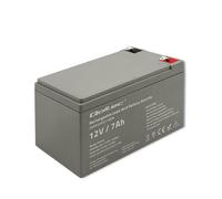 Qoltec QOLTEC 53076 Batterie AGM 12V 7Ah max. 105A Sécurité, Mémoire vive, Gris