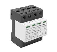 52588 Limiteur de surtension type 2 pôles : 4 pour rail DIN -10-85°C QOLTEC