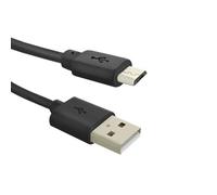 Qoltec USB-A - Micro USB-B 0.25 m, 0,25 m, USB A, Micro-USB B, 2.0, Mâle-Mâle, Noir