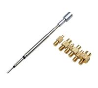 Qomcsrl Pointe de Fer à Souder avec Filetage Interne, Écrou à Insert Thermique C210/TS21, Kit de Découpe de Pointe HS-02B, Outil de Finition pour Modification D'Impression 3D.