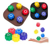 QOMJUFA Gonggi Jack Stone Pebbles, Korean Traditional Play Game, Gonggi Coréen Game, Gonggi Jeu Coréen Attraper des Pierres Set, Korean Folk Game Set, Jeu de Traditionnel Coréen, Jeu Folklorique