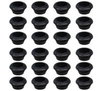 QOMJUFA oêle en Caoutchouc, Lot de 24 embouts en caoutchouc, protection antirouille pour réchauds de camping-car Dometic, Smev et Thetford, en caoutchouc, antirouille, compatibles avec tiges de 5 mm