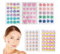 QOMJUFA Patch Boutons Acne, Patch Acne Pimple Anti-Acné Imperméable Autocollants, Guérison Rapide et Traitement des Cicatrices d'Acné