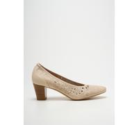 qoo tum chaussures femme de couleur beige 36