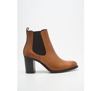 qoo tum chaussures femme de couleur marron