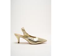 qoo tum chaussures femme de couleur or