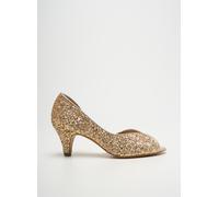 qoo tum chaussures femme de couleur or 40