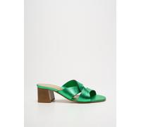 qoo tum chaussures femme de couleur vert