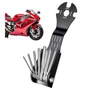 Qooplu Clé Hexagonale - Outil Antidérapant Et Robuste Pour Usage Intensif | Kit d'Outils Hexagonaux | Pour Maintenance Quotidienne, Réparation, Mécaniciens, Maison, Famille, Amis, Père Et Mari