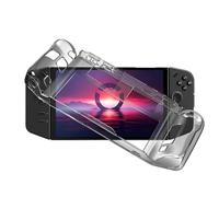 Qoosea Coque pour Legion Go en TPU souple avec prise en main ergonomique, absorption des chocs, anti-traces de doigts, résistante aux rayures, pour Lenovo Legion Go Gaming portable 8,8 pouces 2023