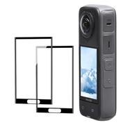 Qoosea Verre Trempé Protection Écran pour Insta360 X4, 2 Pièces Films Protecteurs D'écran [Couverture Complète], Ultra HD Dureté 9H Protecteur Film pour Insta360 X4 Anti Rayures Accessoires
