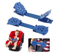 QOPAHI Lot de 2 sangles de siège auto anti-fuite, clip de poitrine pour siège de voiture, empêche les enfants/enfants de sortir leurs bras du siège auto pour enfant/chaises hautes/poussettes/rênes