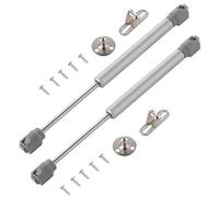 QOPAHI Lot de 2 vérins à gaz de 200 N/20 kg pour couvercle lourd, charnières de placard de cuisine, support de levage de sécurité, couvercle ouvert souple, charnières de sécurité pour portes de