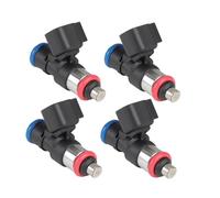 QOPUYNH Carburant Injecteur Buse Jeu de Buses d'injecteur de Carburant de Voiture, 4 pièces, pour Escape pour Fusion pour Mercury pour Marine 3.0L, 2009-2012, 0280158189, FJ99