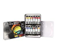 QOR Aquarelle Extra Fine Set découverte 12 couleurs 5ml