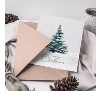 qorkhogr Lot de 20 cartes de Noël avec enveloppes, parfaites pour envoyer des vœux de vacances chaleureux à vos amis et votre famille, 10,2 x 15,2 cm