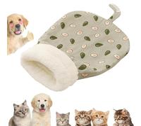 Qosigote Cozy Pet Nest for Small Cats and Dogs, Cat Sleeping Bag, Cat Sleeping Bag for Indoor Cats, Dog Sleeping Bag, Warm Indoor Cat Cave Bed, 360°Wrap Comfortable Pet Snuggle Sack (A,35 * 45CM)