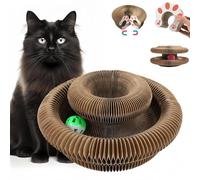 Qosigote Griffoir Interactif, Griffoir pour Chat, Jouet Chat Interactif L'ultime Exercice Mental Et Physique Interactif pour Les Chats D'intérieur (1pc)