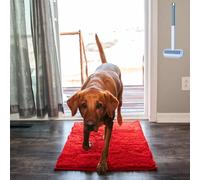 Qosigote Ovanor Tapis Ultra-Absorbant, Tapis Ovanor Chien, Cryptage Renforcé Paillasson Interieur Entree, Fibre absorbante Ultrafine, Antidérapant Et Lavable en Machine (E,60 * 150cm)