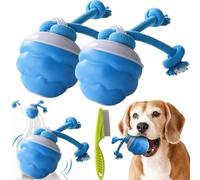 Qosigote Power Tail 2.0 Dog Toy, Barkzys 2025 New Interactive Toy, Dogss Ball with Motion Activated, Dog Balls for Small and Large Dogs (2pcs)
