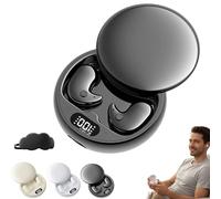 Qosigote Stellapods Pro Casque Anti Bruit Sommeil, Écouteur sans Fil, Écouteurs Intra-Auriculaires, Conception Ergonomique, Aucune Pression sur L'oreille, Adapté À Chaque Instant (Noir)