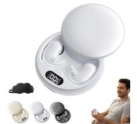 Qosigote Stellapods Pro Casque Anti Bruit Sommeil, Écouteur sans Fil, Écouteurs Intra-Auriculaires, Conception Ergonomique, Aucune Pression sur L'oreille, Adapté À Chaque Instant (Blanc)