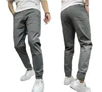 Qosigote Vogany Cargo Pants,Vogany Comfortable Cargo Pants with Great Storage Capacity, Loose & Casual, Lightweight Fast Dry Stretch Sweatpants for Men Travel Hiking (Gray,36(90-95kg))