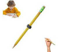 Qosneoun Crayon sensoriel TDAH, crayon fileté pour le TDAH avec écrous et boulons pour la concentration, le soulagement, l'anxiété, outil sensoriel silencieux pour soulager le stress, fournitures