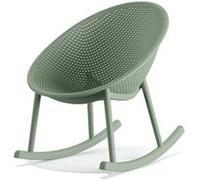 Qosy Chaise à bascule outdoor Vert x 2 Veba 10 G