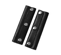 QOTSTEOS Lot de 2 protections de poignée de bagage en cuir synthétique