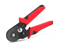 QOUBNIC Crimpadora Terminales Electricos, Pince a Sertir pour Cosse Electrique Isolées AWG23-7/0.25-10mm² Crimpadora Pince à Sertir, Cosses Electriques a Sertir pour soudage électrique