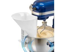 Qoukonao Bec mélangeur - Bec large - Accessoire pour processeur de cuisine - Bec verseur - Pour cuisine, pâtisserie, biscuits, aliments, , céréales, poudre, verre et