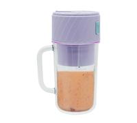 Qoukonao Blender Portable | Blender Portable pour et Extracteur de Jus Électrique | Appareil Ménager de Cuisine avec Paille pour Préparation Mangue Banane Pastèque Légumes