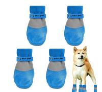 Qoukonao Bottes imperméables pour chiot - Protection hivernale - Couvre-pieds portables pour chien de neige - Pour l'intérieur, la marche, le camping