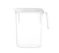 Qoukonao Bouteille d'eau froide | Grande théière pour réfrigérateur avec bec verseur, récipient à boire avec bec verseur en forme de V pour eau froide, eau chaude, thé, thé parfumé, jus et vin