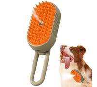 Qoukonao Brosse À Vapeur Pour Chat | Peigne Auto-Nettoyant Pour Chiots,Brosse À Poils Démêlante Pour Chiot | Pour Parents D'Animaux Toiletteurs Visiteurs De Maison Entretien Santé Hygiène