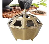 Qoukonao Brûleur d'Encens Décoratif | Brûleur en de Zinc - Diffusion de pour Chambre Salle de Méditation Cuisine