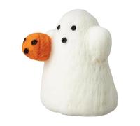 Qoukonao Décorations Fantômes Mignonnes - Décor Amusant en Felt Tenant Une - Ornements Blancs de Fantôme Drôle | pour Étagre Bureau Table Extérieur Événement Fête Domicile Intérieur Hommes Femmes