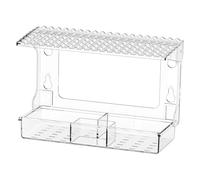 Qoukonao Mangeoire à oiseaux pour fenêtre | Mangeoire à oiseaux | Ventouse pour décoration extérieure transparente pour cour, jardin, pelouse, balcon, terrasse, amoureux de la nature