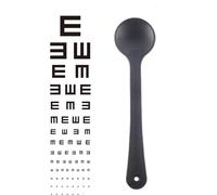 Qoukonao Occluseur Oculaire Manuel pour Examen de la Vue | Instrument D'optométrie Pour Test D'acuité Visuelle,Occlusif Portable Antidérapant Pour Orthoptistes Optométristes Ophtalmologistes