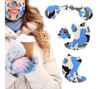 Qoukonao Patch Visage Ski | Patch Respirant Protection UV - Visage En Coton Anti-Soleil Pour Snowboard - Pour Hommes Hiver Extérieur Pêche Sur Glace Escalade Randonnée Trekking Cyclisme Montagne