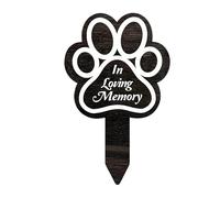 Qoukonao Piquet commémoratif pour animaux de compagnie, cimetière pour chien, décoration de cour, plaques d'extérieur pour perte d'animaux domestiques, repères funéraires pour cimetière, cour