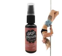 Qoukonao Pole Grip - Améliorateur d'Adhérence Mains 30ml | Améliorateur Antidérapant pour Yoga, Haltérophilie, Escalade, Gymnase, Frappe de Baseball et Studio de Danse