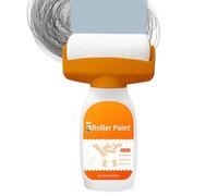 Qoukonao Rouleau de peinture - Rouleau de peinture portable de 500 g, fournitures de réparation pour meubles, portes, armoires, surfaces en bois, intérieures, extérieures, salon, chambre, cuisine