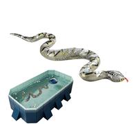 Qoukonao Serpent gonflable | Jouet flottant et flottant - Jouet gonflable serpent | Pour jeux de piscine, fêtes d'été, activités familiales, vacances à la plage, carnaval