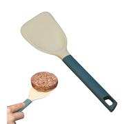 Qoukonao Spatule En Silicone,Tourneuse avec Manche Long Résistante à la Chaleur | Spatule Anti-adhésive Qualité Alimentaire,Pour Poisson Œufs Pancake Burger Steak Viande Poêle Maison