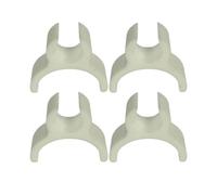 Qoukonao Support d'essuie-Glace de Voiture d'hiver - 4 pièces de Fixation Contre Le Gel - Pince de Fixation pour essuie-Glace - pour remorques, Camping-Cars, camions, Automobiles