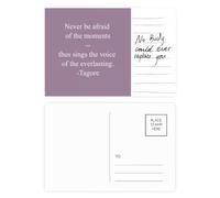 Qoutes Healing Sentences Living Good Happiness Carte postale pour anniversaire de personne importante