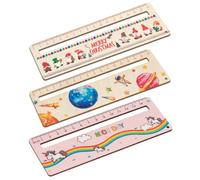 QOWIJEX 3 Pièces Regle de Lecture pour Dyslexie, Règle de Lecture Enfants Avec Fenêtre de Lecture Aid for Children Dyslexia, Thème de l'espace, Licorne et Noël