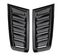 QOWIRUT Bonnet d'aération grilles 2 Pièces Caches D'aération Capot Avant Compatible avec Lexus pour IS200T IS250 IS350 ISF GS350 GS450H NX200T NX300H RC-F(Black)